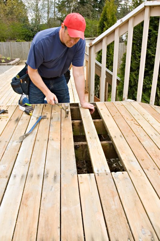 Deck Steps Replacement in Seattle, WA