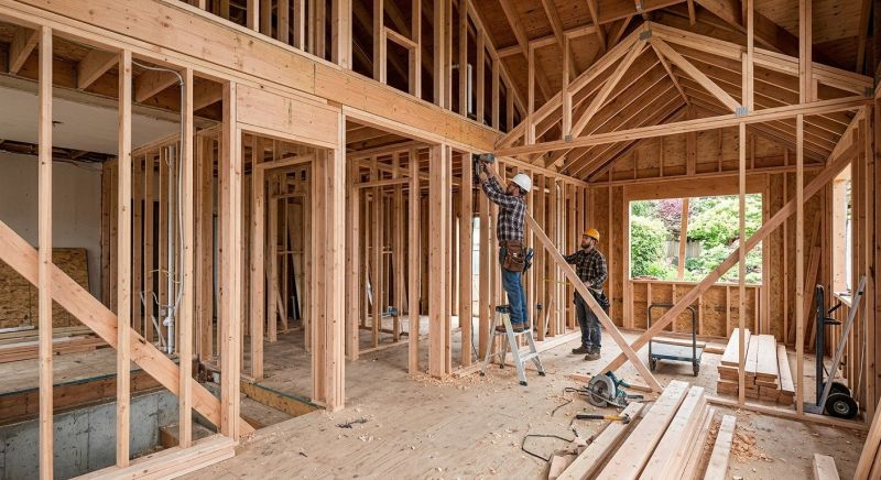 Home Renovation Framing in Kansas City, KS