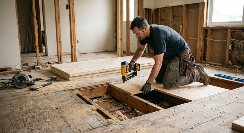 Subfloor Repair in Wilmington, NC