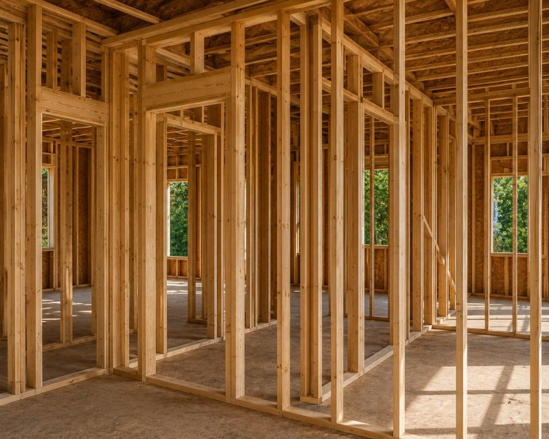 Timber Stud Framing in Kansas City, KS