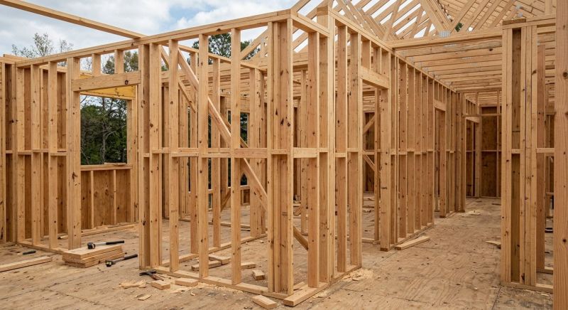 Wood Framing Construction in Conroe, TX